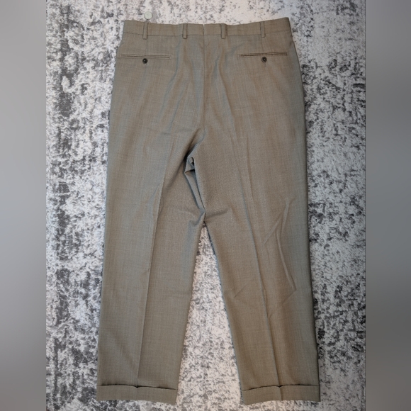 Vintage High-waisted Ermenegildo Zegna Dress Pants - Picture 3 of 8